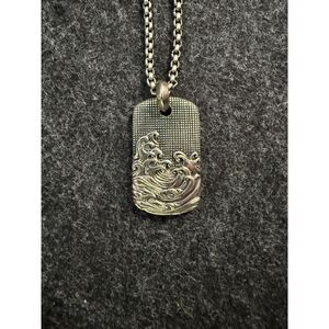 David Yurman - Waves Tag Men's Necklaces